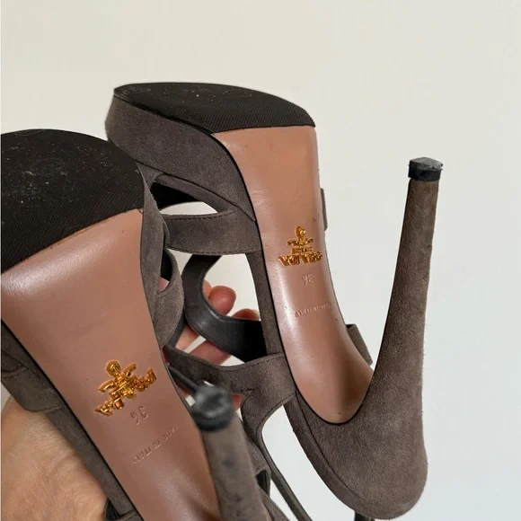 Prada suede sandals - Picture 5 of 11